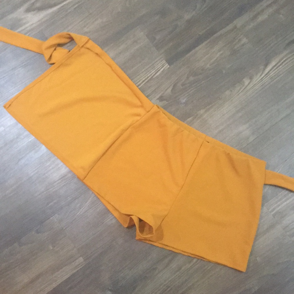 🆕 Mustard wrap skort - Picture 4 of 4